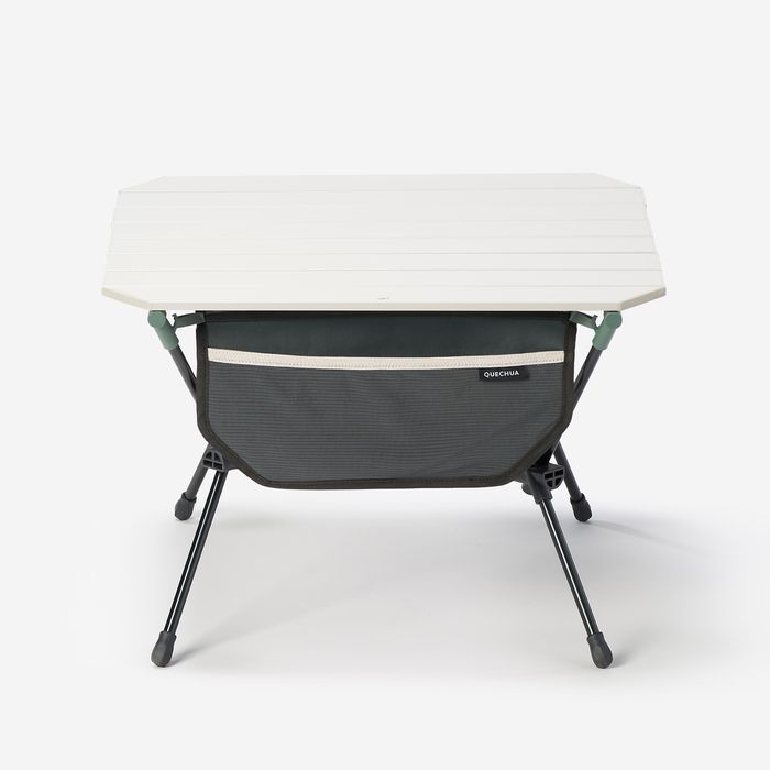 Mesa de Campismo compacta para 2 pessoas branco