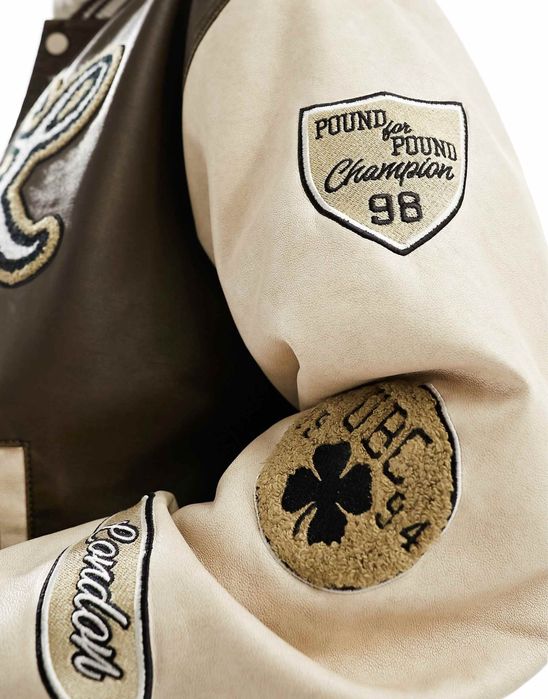 Шкіряний бомпер Bershka