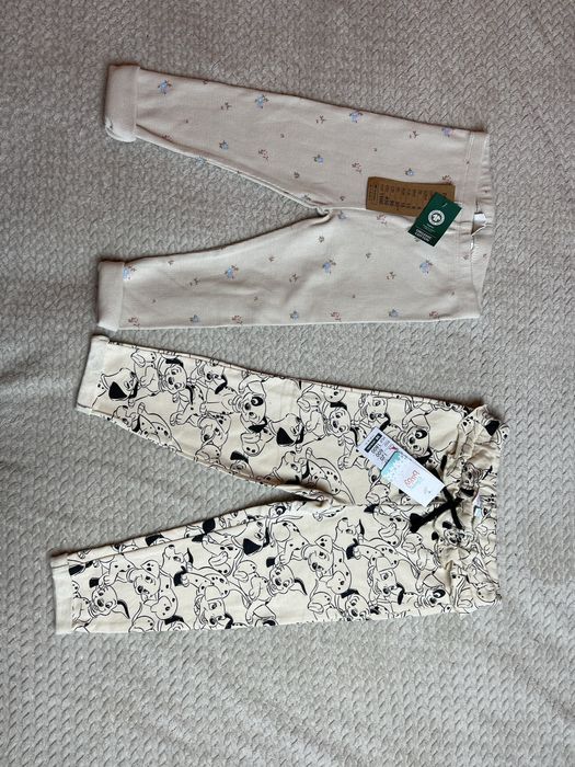 Nowe leggnisy i dresy z dalmatyńczykami 98 organic cotton