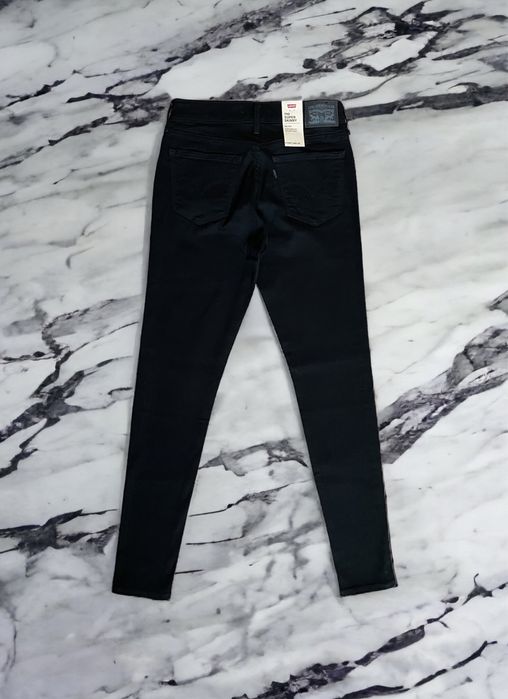 710 Levis super skinny жіночі 711 720 721 джинси джинсы левайс черные