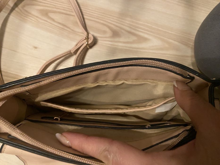 Torebka różowa w kwiatki-do soboty rezerwacja