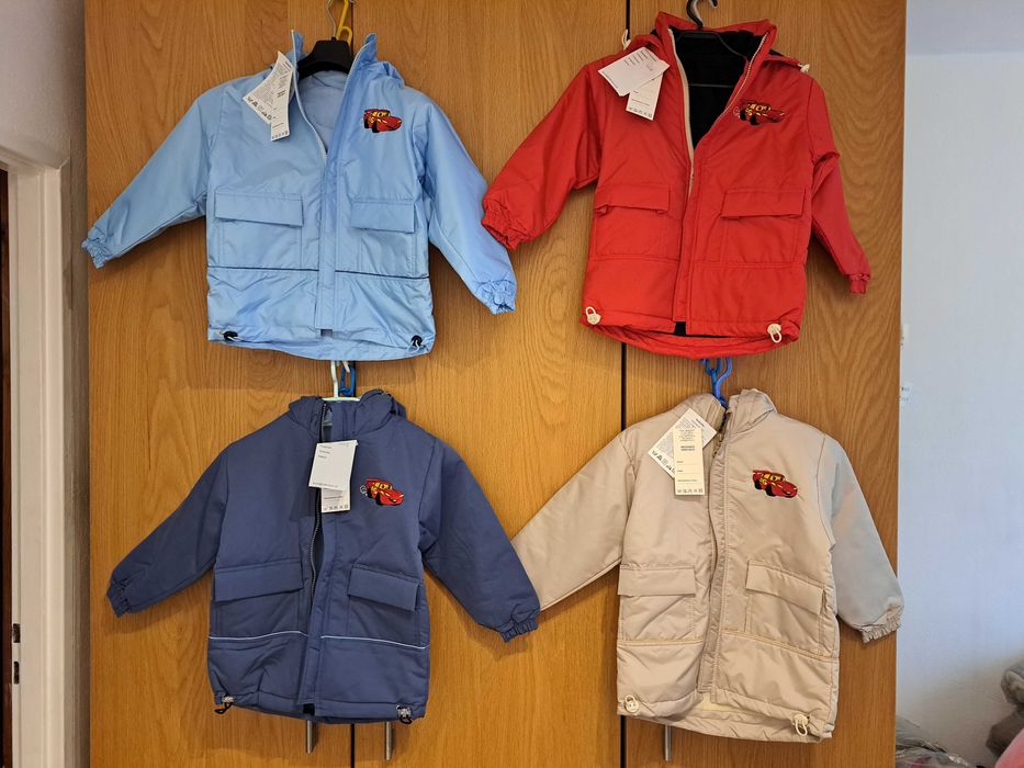 sprzedam kurtkę wiosenną na polarze  rozmiar 110