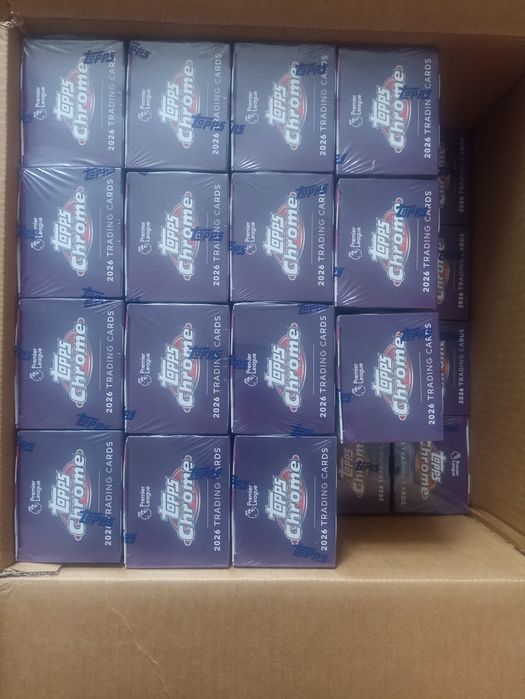 Topps Premier League Chrome Value Box 2026