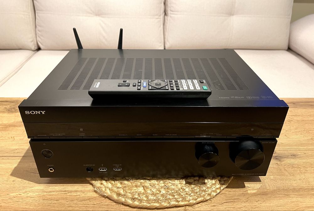 Amplituner 7.2 Sony STR-DN1070 Wi-Fi Bluetooth 4K HDMI Kino domowe