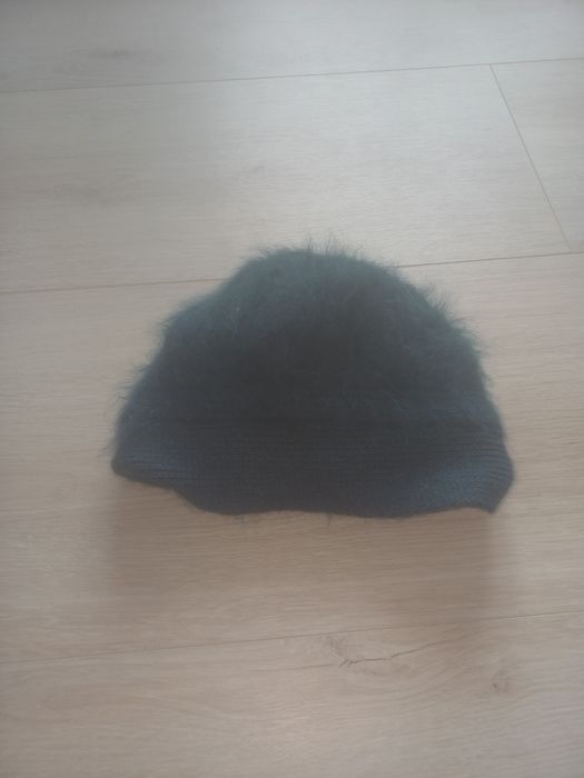 Beret wygodny elegancki angora