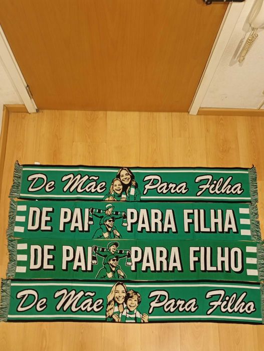 Cachecol futebol novo ideal para oferta pai/mãe para filho/filha