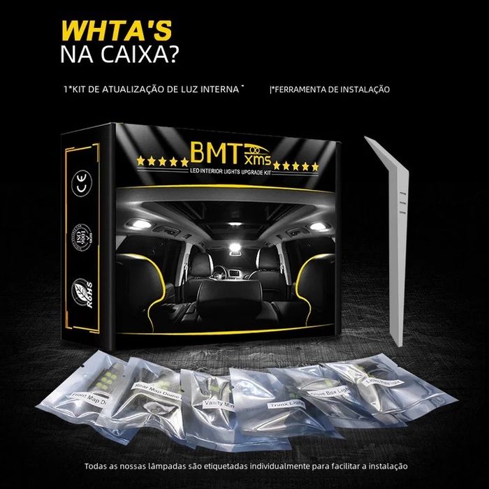 Kit completo led can bus Bmw e60