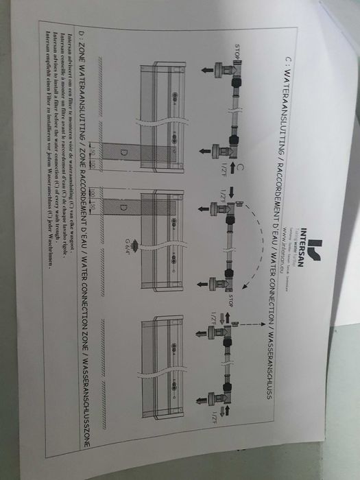Zlewozmywak Intersan Sanilav 1.0-4 PL-M3 240cm