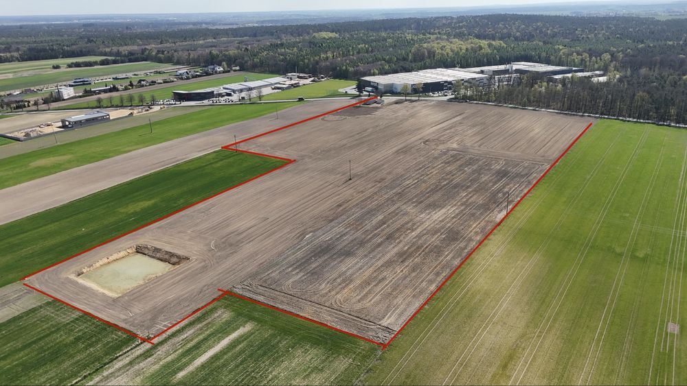 Działki inwestycyjne P/U przy DK39 - Mroczeń o pow. 6,32 ha