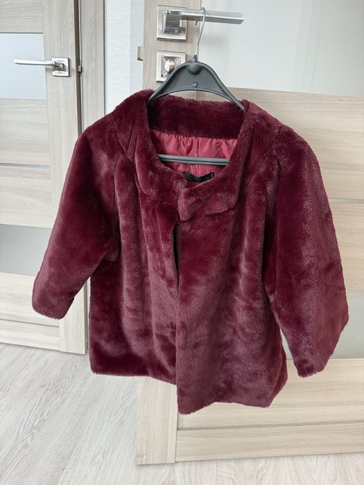 Еко шубка, нова, коротка. Рукав 3/4