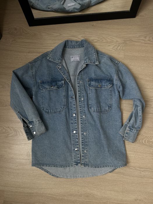 Джинсова куртка Solmar блакитна, стан нової, One size