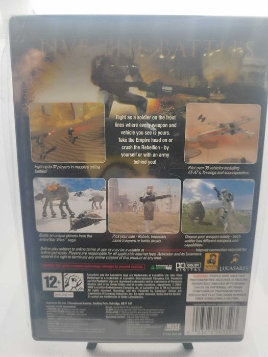 Star Wars Battlefront PC CD-ROM Selado Novo LucasArts Classic