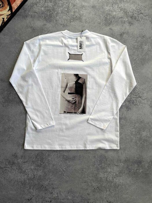 Лонгслив Maison Margiela білий