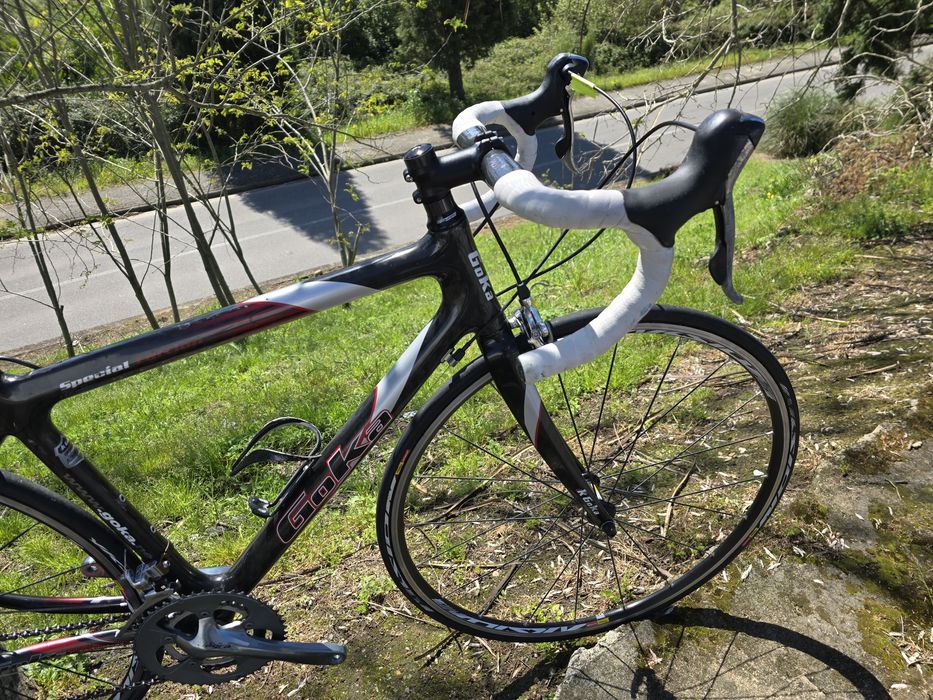 Bicicleta de estrada em carbono s 10x2v