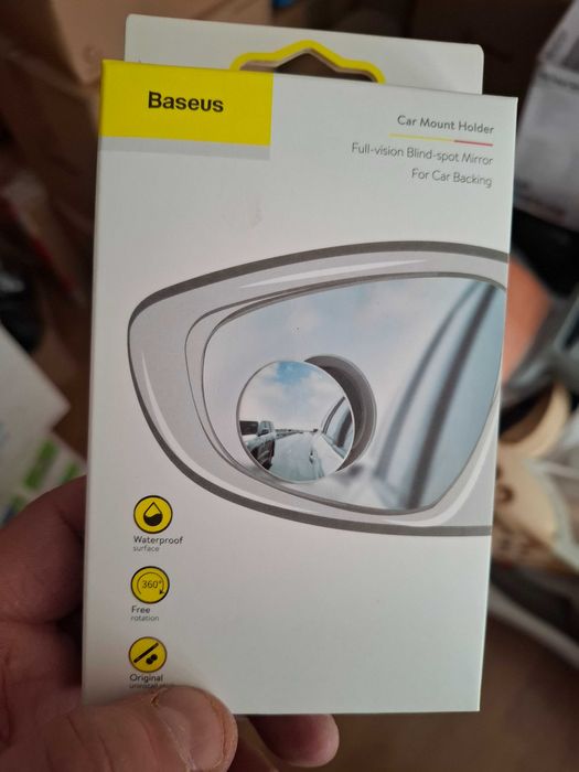 Lusterko samochofowe basesus martwe pole