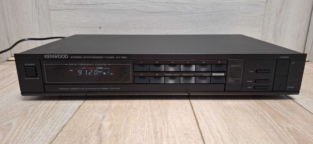 Tuner FM KENWOOD KT-56L ! BDB STAN ! OKAZJA! w PEŁNI Sprawny ! Polecam