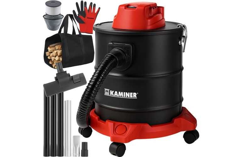 ODKURZACZ PRZEMYSŁOWY bezworkowy 20 L 1600 W do popiołu kominka 2542