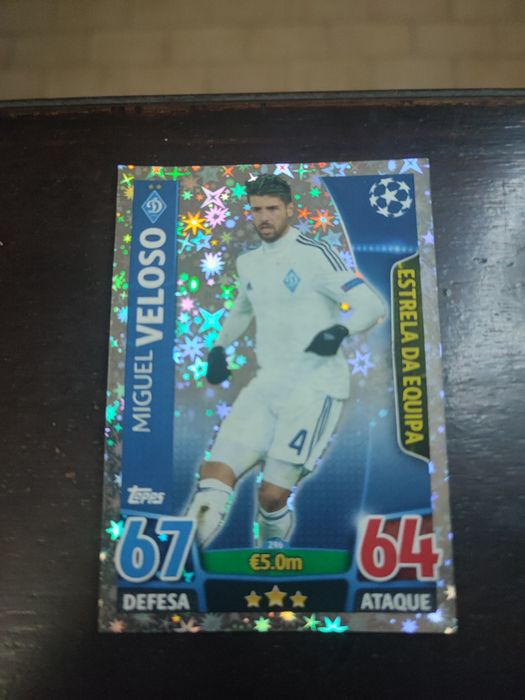 Cartas raras de futebol