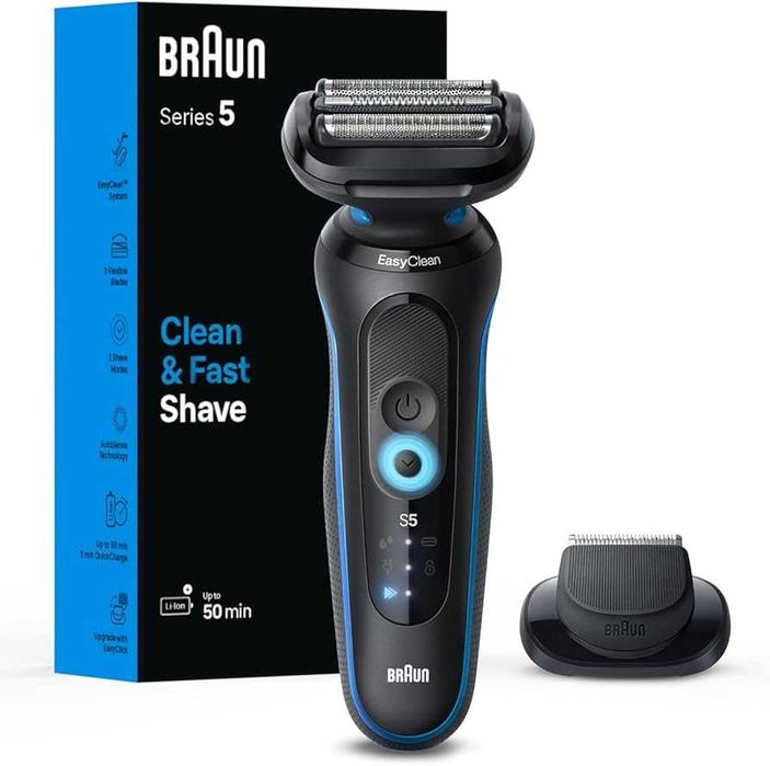 Електробритва BRAUN Series 5 5118s ( 52-N1200S ) Turbo Mode 2-in1 | Original | NEW