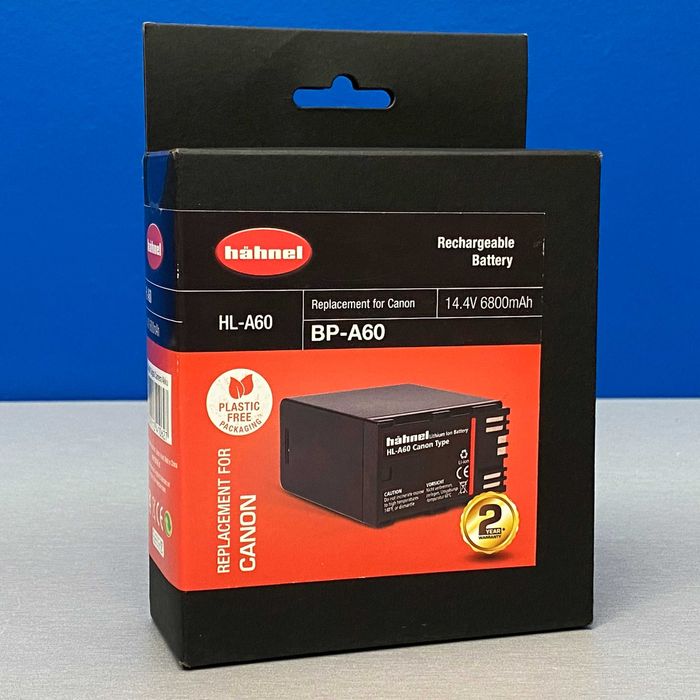 Hahnel HL-A60 | Canon BP-A60 | 6800mAh | SELADA