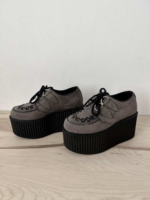 Sapatos de plataforma Creepers