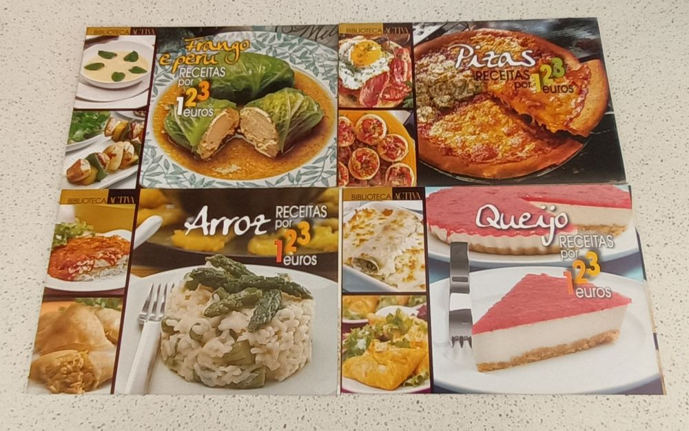 Livros de receitas- pack 2