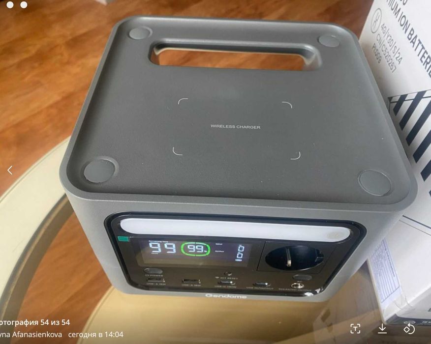 Зарядна портативна станція типу EcoFlow станция 300 Вт Павербанк