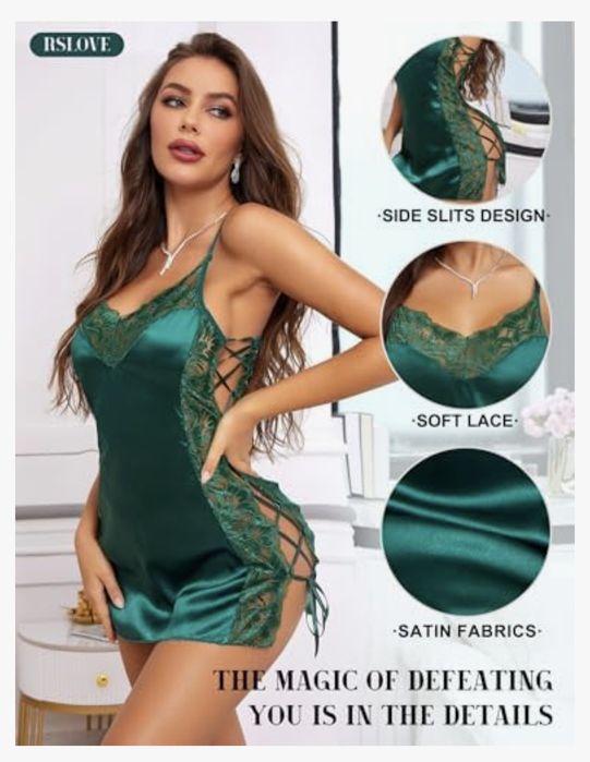 Seksowna koszulka ze stringami RSLOVE nowa
