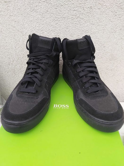Półbuty HUGO BOSS czarne wada 42 a290 sneakersy botki męskie