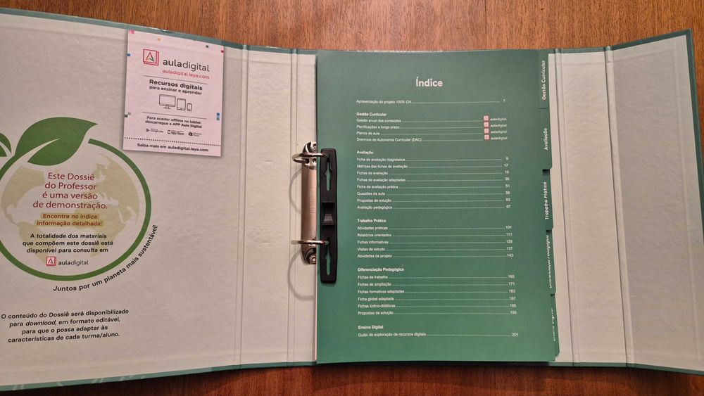 Vendo Dossier Professor e Manual 100% CN, CIÊNCIAS NATURAIS 9ºAno NOVO