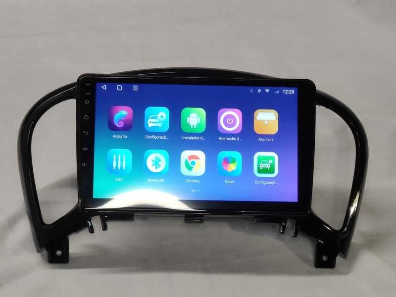 Radio 2 DIN Android Nissan Juke de 2010 até 2014 - Novo Garantia