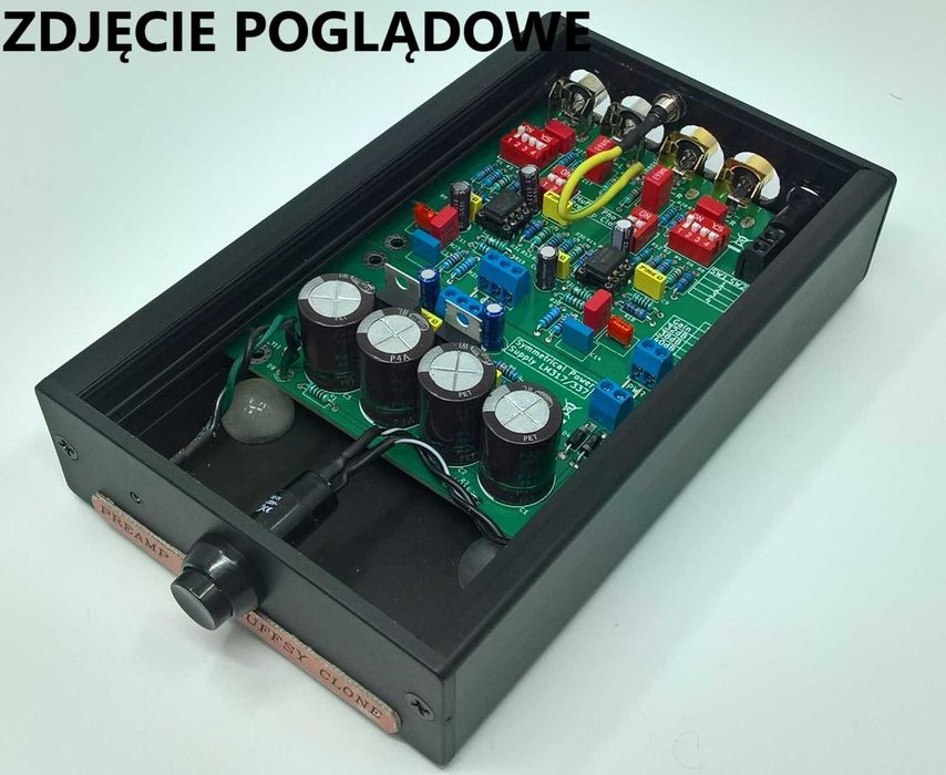 Płytka pcb - przedwzmacniacz RIAA Muffsy klon