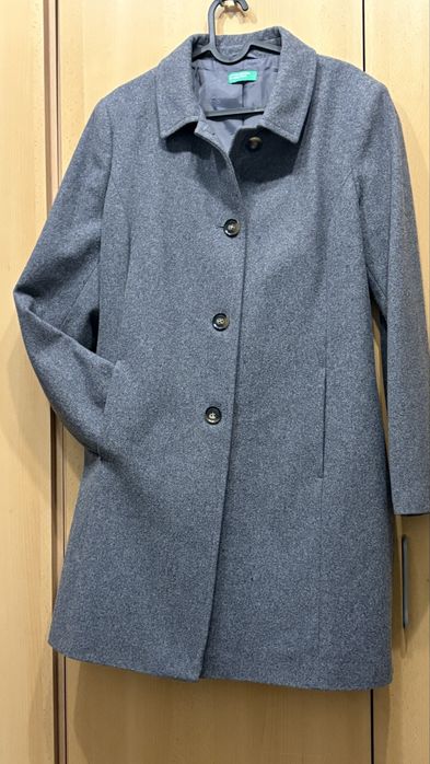Płaszcz damski  szary