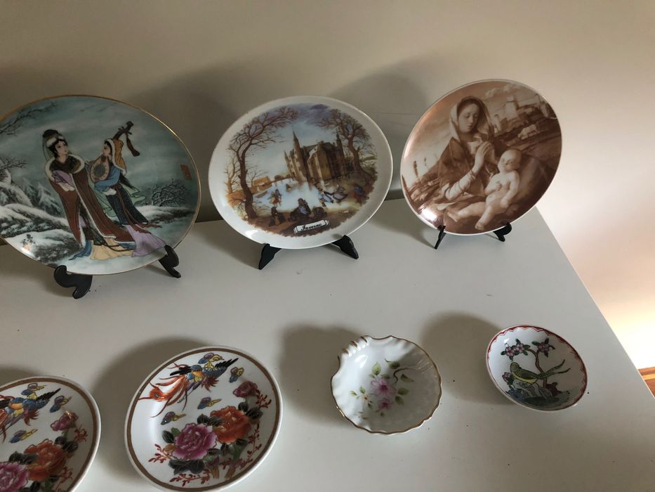 Pratos decorativos