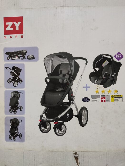 Conjunto carrinho de bebé Zippy Safe