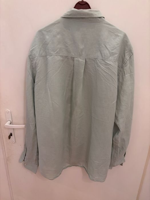 Koszula lniana Zara XL