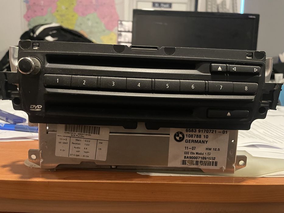 BMW E90 dvd cd ccc e91 navi