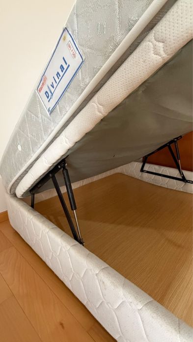 Cama baú c/ colchao