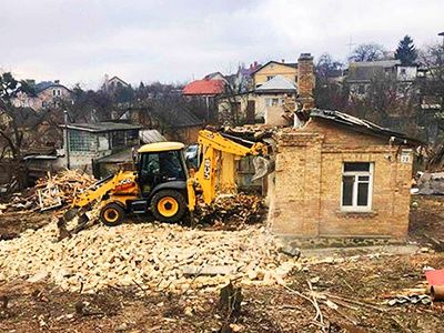 Послуги екскаватора тернопіль демонтаж