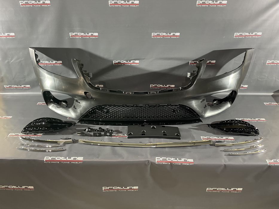 Бампер передний Mercedes Benz S class W222 AMG пакет Рестайлинг 2018