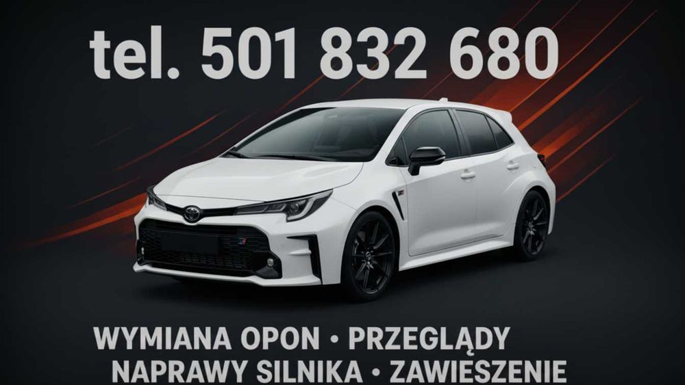 Mechanik Warszawa Wawer Wymiana Opon,Oleju,Hamulce,Rozrząd,Zawieszenie