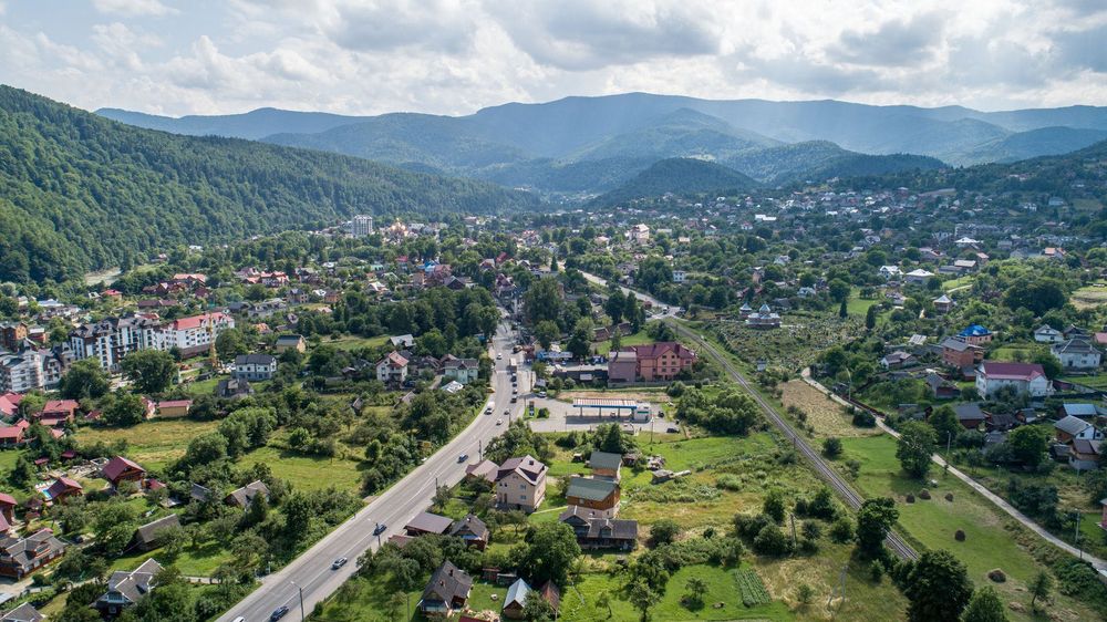 Видова ділянка біля Яремче.