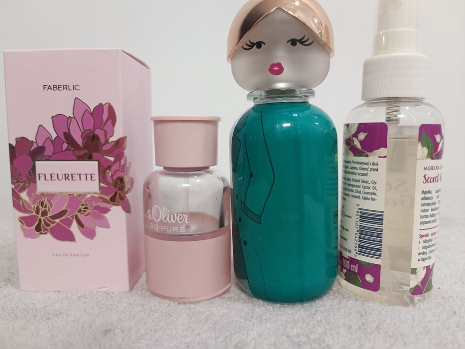 Zestaw perfum zapachów wód s.oliver benetton