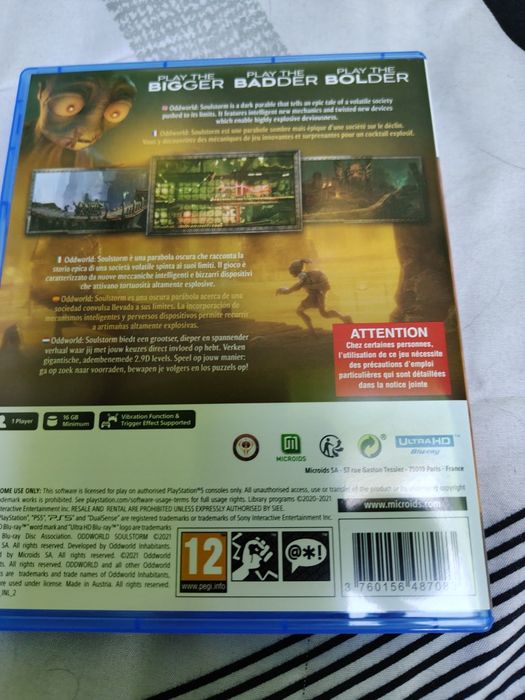 Oddworld SOULSTORM ps5