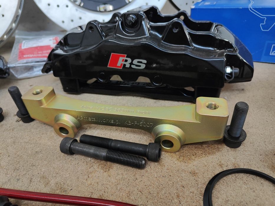 Opel Astra H Zafira B swap hamulców przód 365mm brembo 8 tłoczków