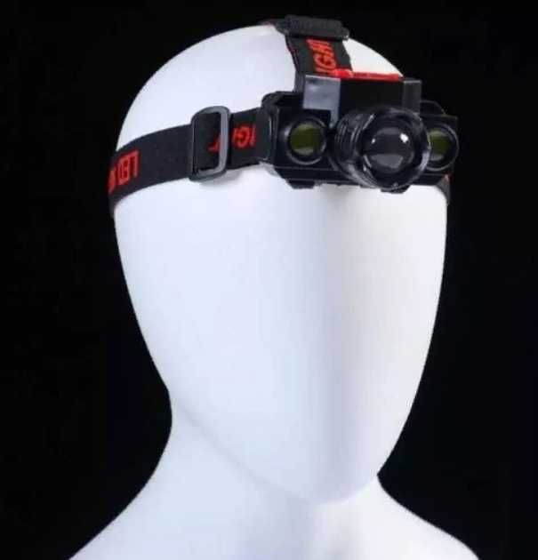 Налобный фонарик светильник Bailong КХ-1805 аккумуляторный, есть опт