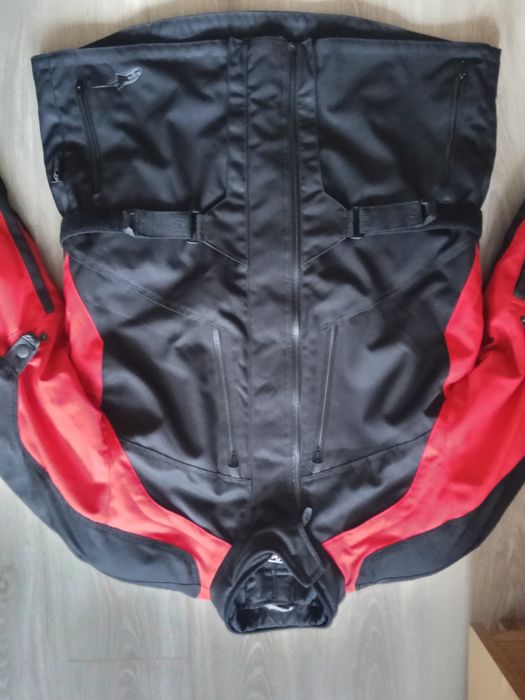 Alpinestars мото куртка с системой вентиляции, полным комплектом защит