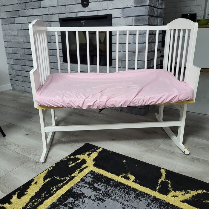 Łóżeczko kołyska dostawka