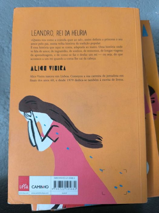 Leandro Rei da Helíria Alice Vieira Teatro Juvenil Literatura