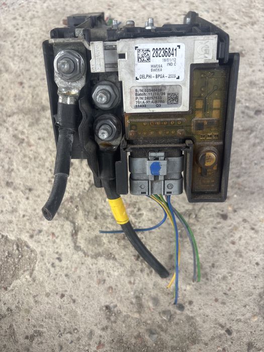 Modul napiecia akumulatora peugeot